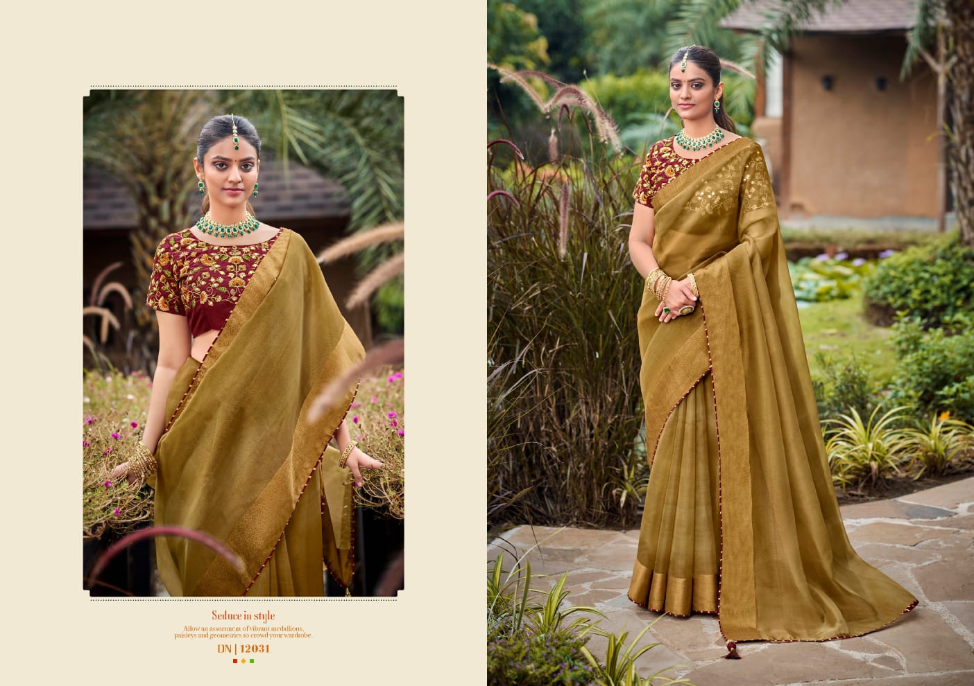 5D Designer Saloni Festive Wear Wholesale Saree Collection